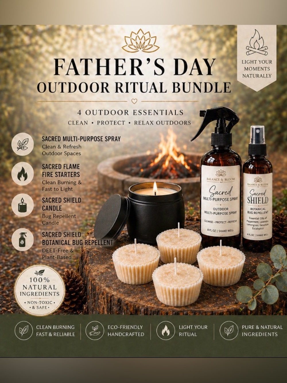 Father’s Day Outdoor Ritual Bundle | 4 Item Bundle